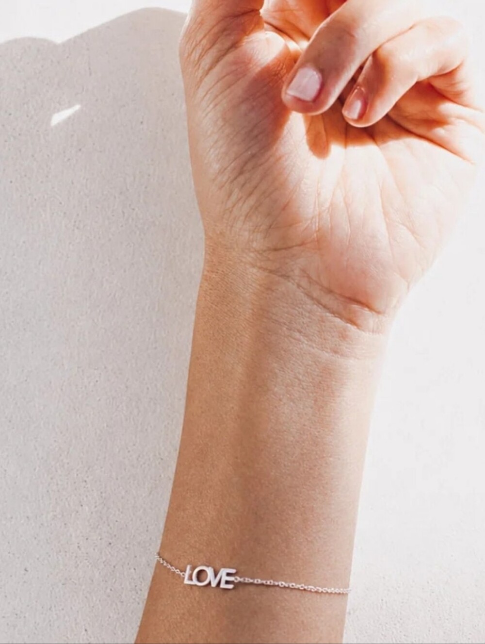 Maya Brenner LOVE bracelet